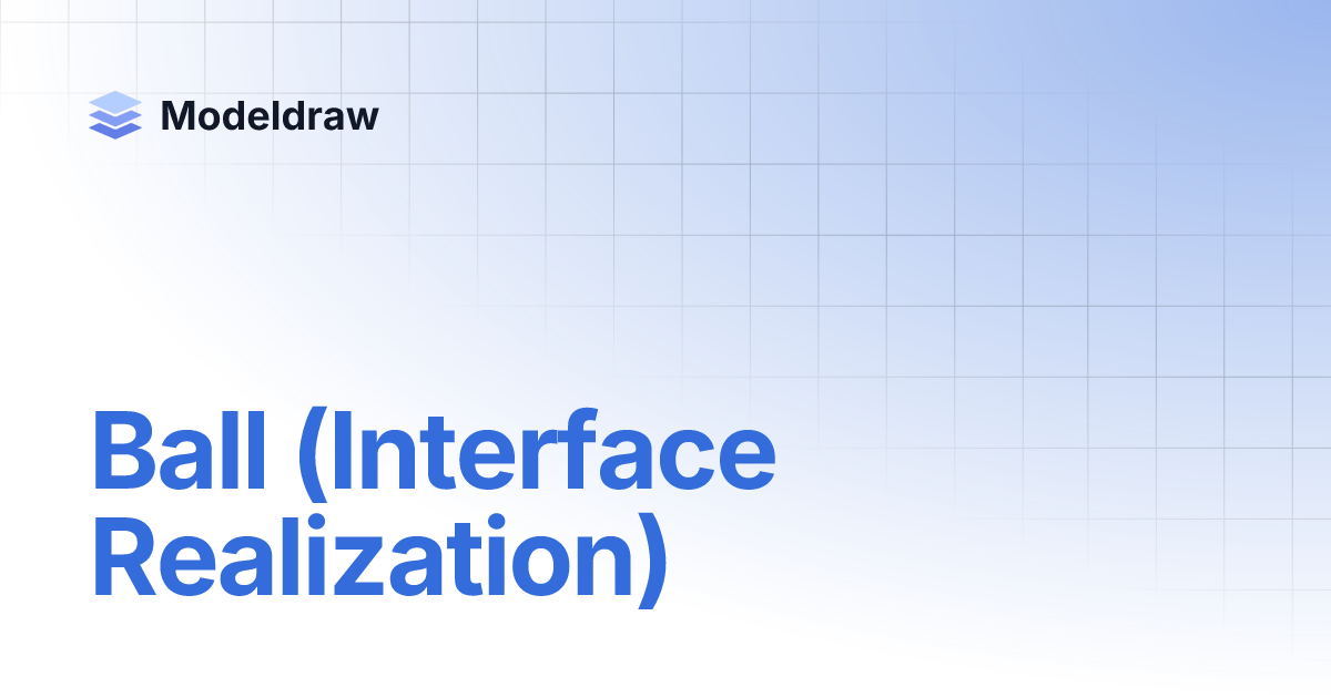 Ball (Interface Realization) | Modeldraw
